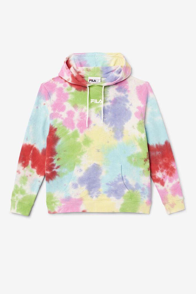 Fila Hettegenser Dame Multicolor Aerolynn Tie Dye 079863-EIB